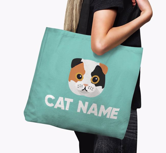 '{breedFullName} Icon & Name' - Personalized Canvas Bag